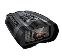 Visore Notturno, Nuovo binocolo for visione notturna con zoom digitale 10X Videocamera 7 gradi a infrarossi 4K FHD Videocamera grande schermo for l'osservazione della caccia JG-20,per birdwatching, s