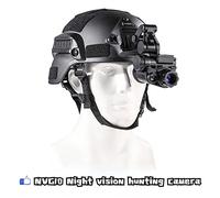 Visore Notturno, NVG10 Monoculare montato sulla testa 1920x1080p Testa tattica verde Visione notturna monoculare IP66 Dispositivo for occhiali for la visione notturna da caccia,per birdwatching, spor