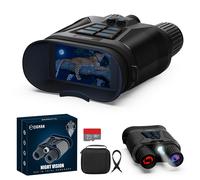 Visore Notturno Occhiali per Binocolo Visione Notturna 400M Display HD da 3