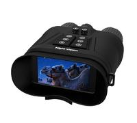 Visore Notturno Occhiali per Binocolo Visione Notturna 400M Display HD da 3", Binocoli Termici Ricaricabili da 5000mAh Fotocamera HD f/1.4, Zoom Digitale 8X per Caccia Osservazione con Scheda 64GB