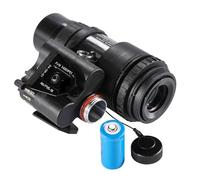 Visore Notturno, Telecamera da caccia montata sulla testa Dispositivo di visione notturna a infrarossi for esterni monoculare NVG Scope 1X Digitale a infrarossi da campeggio PVS-18,per birdwatching,