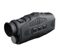 Visore Notturno, Telescopio monoculare ricaricabile R11 1080P Zoom digitale 5X Visione notturna a infrarossi 300M for la registrazione video di campeggio di caccia,per birdwatching, sport all'aria ap