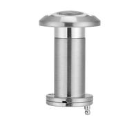 Visore per porte da 200 gradi Coperchio per spioncino per visore per porte con copertura per privacy resistente per diametro 1,37 '' - 2,36 ''(Grigio scuro)