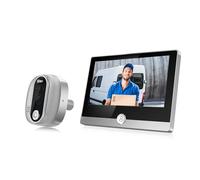 Visore per porte wireless 1080P con schermo IPS da 4 3 pollici e rilevamento del