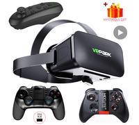Visore per Realtà Virtuale VR, Occhiali 3D, Casco per Smartphone, Lenti, Dispositivi, Visore per Giochi su Cellulare