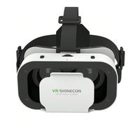 Visore VR per iPhone o Android, casco con lenti 3D per realtà virtuale, compatibile con smartphone da 4,7-6,5 pollici, adatto per giochi e film su dispositivi mobili, occhiali VR universali regolabili
