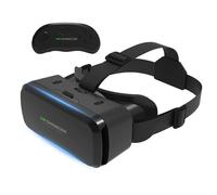 Visore VR per smartphone, controller Bluetooth, esperienza 3D immersiva con messa a fuoco oculare regolabile, lenti HD asferiche per un ampio angolo