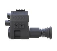 Visori notturni, NK007Plus Nero Monoculare Caccia Occhiali for la visione notturna Macchina fotografica da caccia Registrazione video HD1080P con 850nm Led/La-ser IR per campeggio e sicurezza