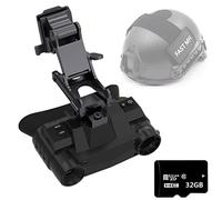 Visori Notturni, NVG-G1 Occhiali for la visione notturna Binocolo 940nm Ricaricabile Verde 200m Wide View Telecamera a infrarossi OLED Caccia FAST MICH M88(With Helmet Mount)