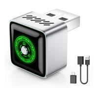 Visoud CarPlay - Adattatore wireless, interruttore multi-dispositivo/utente con 1 clic per viaggi in auto familiare, riconnessione automatica veloce, conversione cablata in wireless, supporta iOS 10+