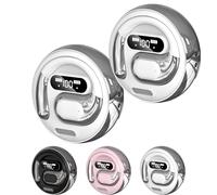 Visound Drift - Invisible Earbuds, Comfortable Fit LED Power Display, for Sleeping, Working, Hiking (2-PCS White)