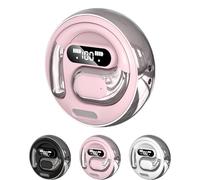 Visound Drift - Invisible Earbuds, Comfortable Fit LED Power Display, for Sleeping, Working, Hiking (Pink)