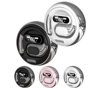 Visound Drift - Invisible Earbuds, Comfortable Fit LED Power Display, for Sleeping, Working, Hiking (White*Black)