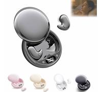 Visound Drift - Invisible Earbuds, Vision Beam Ear Buds, Invisible Sleep Wireless Earphone, Light-Weight Noise Blocking, Comfortable Fit LED Power Display, for Sleeping, Working (black)