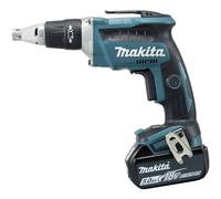 VISSEUSE PLAQUE DE PLÂTRE MAKITA SANS FIL 18 V 2 BATTERIES - DFS452RTJ