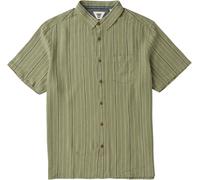 Vissla - Camicia in lino - Linen Pin SS Shirt Sage per Uomo - Taglia L - Verde