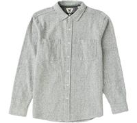 Vissla - Chemise épaisse en coton biologique - Shaper Eco LS Flannel Phantom per Uomo in Cotone - Taglia S - Nero