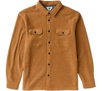 Vissla - Chemise épaisse - Looper Terry Eco LS Shirt Rubber per Uomo - Taglia M - Marrone