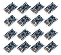 VISSQH 20 pcs Tipo-C USB 18650 modulo caricabatteria al litio, modulo di carica 5V 1A 18650, con doppia funzione di protezione