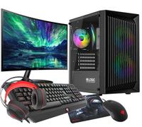 VIST Atos PC Gaming Ryzen 7 5700X - RAM 32GB - RTX 5060 - SSD 1TB M.2 - WIFI - 27" - W11 Pro