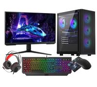 VIST Gaming Set Ryzen 7 5700X RTX 5060 32GB SSD 1TB W11 WIFI LCD 24"