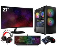 VIST PC Gaming Ryzen 5 5600GT - RAM 32GB - RX VEGA7 - SSD 1TB M.2 - WIFI - LCD 27 - W11 Pro