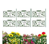 Vista Decorativa Del Giardino - Bordo Del Giardino In Metallo, per Una Piccola Recinzione | Pannello Da Giardino Esterno, Barriera Anti-Animale, Bordo Del Paesaggistica, Frontiera con Giardino Casa