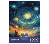 Vista del cielo stellato 1000 Pezzi Universo Puzzle Adulto Jigsaw Per Gioco Familiare Decorazione Interna Unica Gioco Education Regalo Per Amore E Amico Stress Relief Toy 70x50cm/1000pcs