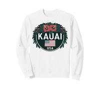 Vista delle Palme al Tramonto di Kauai Felpa