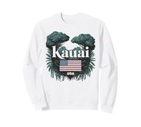 Vista delle Palme al Tramonto di Kauai Felpa