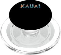 Vista delle palme al tramonto di Kauai PopSockets PopGrip per MagSafe