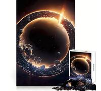Vista dello spazio sulla Terra - Puzzle da 1000 pezzi per adolescenti, gioco per allenare la mente, divertente e rilassante, da assemblare, regalo perfetto 38x52cm