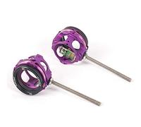 Vista di Arco Composto Sight Pin Mirino per Arco Compound Bow Sight Scope con 4X 6X 8X Obiettivo per Arco e Frecce di Tiro con L'Arco (Viola, 8X Ingrandimento)