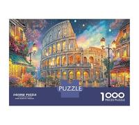 Vista notturna Colosseo 1000 Pezzi Puzzle Da Fare Personalmente Per Mettere Alla Prova La Logica Vista acqua Colosseo eccellente Per Allietare Una Celebrazione E Far Piacere A Un Appassionato 38x26