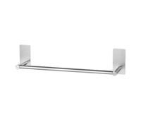Vista Portaasciugamano da Bagno Autoadesivo Portasciugamani da Pa 40cm - Argento