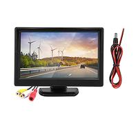 Vista posteriore auto, display LCD da 5 pollici, fotocamera di sicurezza ad alta risoluzione compatibile - Elimina le immagini, facile installazione, rilevamento automatico del segnale per una