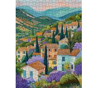 Vista Sulla Montagna Puzzle 4000 Pezzi, 3D Puzzle per Adulti Impegnativo, Educa Puzzles Artistico, Divertente E Stimolante Puzzles Decorativo per La Famiglia, Regalo e Decorazione Pareti FNKL6-916