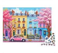 Vista sulla strada Puzzle 1000 Pezzi Adulti In cartone Riciclato, Un Premium Jigsaw Puzzle Per Pace Interiore, Ideale Per Attività Puzzle Per Le Vacanze, Regalo Di Compleanno Originale 70x50cm/100
