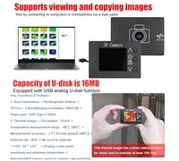 Vista Termica Professionale Telecamera Combinata Con Strumento Trasporto Facile Da Trasportare Multimetro Per L'analisi Dei Sistemi Elettrici Accuratezza A Doppia Funzione Tester Elettrico