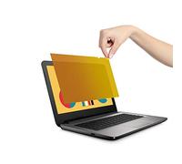 VistaProtect - Filtro Privacy Premium & Filtro Anti Luce Blu. Pellicola di Protezione per Laptop e Computer Portatile (14" pollici - Oro/Gold)