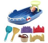 Vistnale Giochi con la Sabbia, Giochi con la Sabbia da Spiaggia - Castello con Pala e rastrello per Bambini e Adulti, Set da Gioco per Spiaggia, sabbiera, Neve