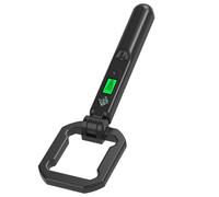 Vistnale Metal Detector, Metal Detector Portatile Rilevamento A 360° Pieghevoli con Display LCD, Bussola E Luce LED Accessori di Rilevamento Portatili per Bambini E Adulti