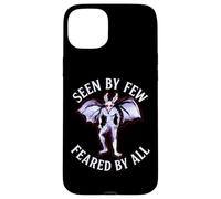 Visto da pochi temuti da tutti divertente Mothman Cryptid Graphic Custodia per iPhone 15 Plus