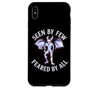 Visto da pochi temuti da tutti divertente Mothman Cryptid Graphic Custodia per iPhone XS Max