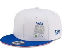 Visto Denaro App Racing Tori Red Bull Squadra Baseball Cappello Snapback Bianco