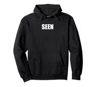 Visto Felpa con Cappuccio, Unisex per Adulti, Nero, L