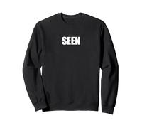 Visto Felpa, Unisex per Adulti, Nero, L
