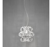 VISTOSI ECOS SP Lampada a sospensione Bronzo satinato Bianco D.35