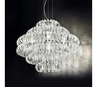 VISTOSI ECOS SP Lampada a sospensione Bronzo satinato Bianco D.90