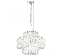 VISTOSI ECOS SP Lampada a sospensione Cromo Bianco D.60